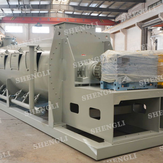 CMS-15000 单轴连续式搅拌机，用于固废处理